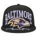 Бейсболка Baltimore Ravens New Era Black Oversized 59FIFTY