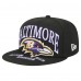 Бейсболка Baltimore Ravens New Era Black Oversized 59FIFTY