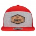 Бейсболка Kansas City Chiefs New Era Gray/Red Cork Split Panel 9FIFTY Trucker Snapback