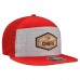 Бейсболка Kansas City Chiefs New Era Gray/Red Cork Split Panel 9FIFTY Trucker Snapback
