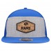 Бейсболка Los Angeles Rams New Era Cork Split Panel 9FIFTY Trucker Snapback - Gray/Royal