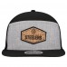 Бейсболка Pittsburgh Steelers New Era Gray/Black Cork Split Panel 9FIFTY Trucker Snapback