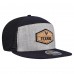 Бейсболка Houston Texans New Era Gray/Navy Cork Split Panel 9FIFTY Trucker Snapback