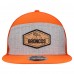Бейсболка Denver Broncos New Era Gray/Orange Cork Split Panel 9FIFTY Trucker Snapback