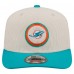 Бейсболка Miami Dolphins New Era Stone Loyal Corduroy 9SEVENTY