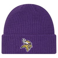 Minnesota Vikings New Era Purple Waffle Cuffed Knit Hat