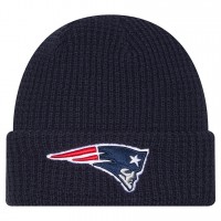 New England Patriots New Era Navy Waffle Cuffed Knit Hat