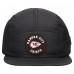 Бейсболка Kansas City Chiefs New Era Black Quilted Camper