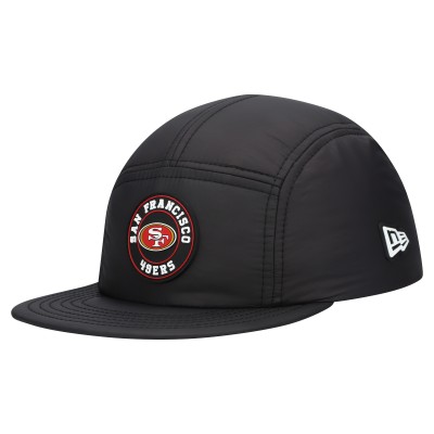 Бейсболка San Francisco 49ers New Era Black Quilted Camper