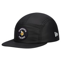 Бейсболка Minnesota Vikings New Era Black Quilted Camper