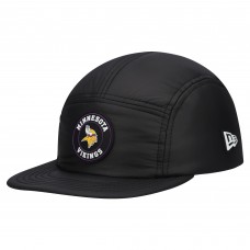 Бейсболка Minnesota Vikings New Era Black Quilted Camper