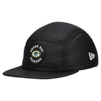 Бейсболка Green Bay Packers New Era Black Quilted Camper