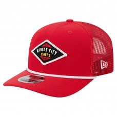 Бейсболка Kansas City Chiefs New Era Red Team 9SEVENTY