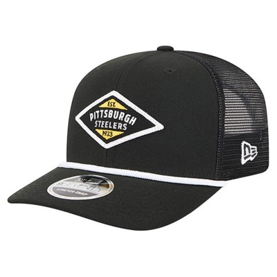 Бейсболка Pittsburgh Steelers New Era Black Team 9SEVENTY