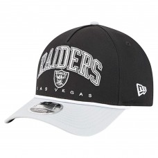 Бейсболка Las Vegas Raiders New Era Black Arch COOLERA 9FORTY A-Frame M-Crown