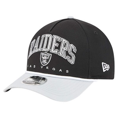 Бейсболка Las Vegas Raiders New Era Black Arch COOLERA 9FORTY A-Frame M-Crown