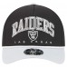 Бейсболка Las Vegas Raiders New Era Black Arch COOLERA 9FORTY A-Frame M-Crown