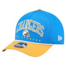 Бейсболка Los Angeles Chargers New Era Powder Blue Arch COOLERA 9FORTY A-Frame M-Crown