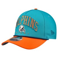 Бейсболка Miami Dolphins New Era Aqua Arch COOLERA 9FORTY A-Frame M-Crown