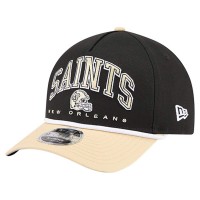 Бейсболка New Orleans Saints New Era Black Arch COOLERA 9FORTY A-Frame M-Crown