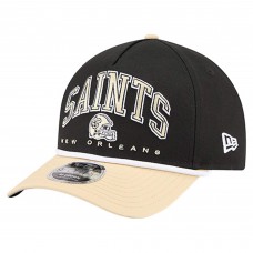 Бейсболка New Orleans Saints New Era Black Arch COOLERA 9FORTY A-Frame M-Crown