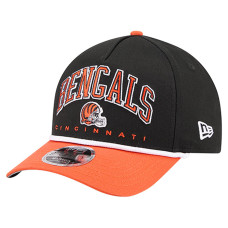 Бейсболка Cincinnati Bengals New Era Black Arch COOLERA 9FORTY A-Frame M-Crown