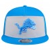 Бейсболка Detroit Lions New Era Gray/Blue Outdoor Split Panel 9FIFTY Snapback