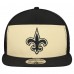 Бейсболка New Orleans Saints New Era Gold/Black Outdoor Split Panel 9FIFTY Snapback