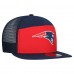 Бейсболка New England Patriots New Era Red/Navy Outdoor Split Panel 9FIFTY Snapback