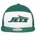 Бейсболка New York Jets New Era White/Green Outdoor Split Panel 9FIFTY Snapback