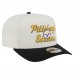Бейсболка Pittsburgh Steelers New Era Cream/Black Chainstitch A-Frame 9FIFTY