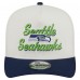 Бейсболка Seattle Seahawks New Era Cream/College Navy Chainstitch A-Frame 9FIFTY