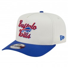 Бейсболка Buffalo Bills New Era Cream/Royal Chainstitch A-Frame 9FIFTY