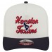 Бейсболка Houston Texans New Era Cream/Navy Chainstitch A-Frame 9FIFTY