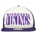 Бейсболка Minnesota Vikings New Era Cream/Purple Cutout A-Frame 9FIFTY Snapback