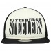 Бейсболка Pittsburgh Steelers New Era Cream/Black Cutout A-Frame 9FIFTY Snapback
