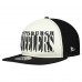 Бейсболка Pittsburgh Steelers New Era Cream/Black Cutout A-Frame 9FIFTY Snapback