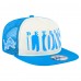 Бейсболка Detroit Lions New Era Cream/Blue Cutout A-Frame 9FIFTY Snapback Бейсболка Detroit Lions New Era Cream/Blue Cutout A-Frame 9FIFTY Snapback