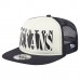 Бейсболка Houston Texans New Era Cream/Navy Cutout A-Frame 9FIFTY Snapback