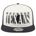 Бейсболка Houston Texans New Era Cream/Navy Cutout A-Frame 9FIFTY Snapback