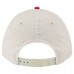Бейсболка Kansas City Chiefs New Era Cream/Red Two-Tone Sided Corduroy 9FORTY A-Frame
