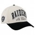Бейсболка Las Vegas Raiders New Era Cream/Black Two-Tone Sided Corduroy 9FORTY A-Frame Бейсболка Las Vegas Raiders New Era Cream/Black Two-Tone Sided Corduroy 9FORTY A-Frame