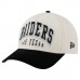 Бейсболка Las Vegas Raiders New Era Cream/Black Two-Tone Sided Corduroy 9FORTY A-Frame