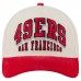 Бейсболка San Francisco 49ers New Era Cream/Scarlet Two-Tone Sided Corduroy 9FORTY A-Frame