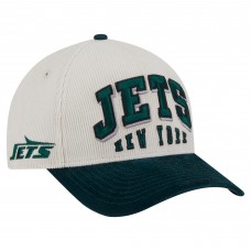 Бейсболка New York Jets New Era Cream/Green Two-Tone Sided Corduroy 9FORTY A-Frame Бейсболка New York Jets New Era Cream/Green Two-Tone Sided Corduroy 9FORTY A-Frame