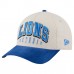 Бейсболка Detroit Lions New Era Cream/Blue Two-Tone Sided Corduroy 9FORTY A-Frame