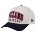 Бейсболка Houston Texans New Era Cream/Navy Two-Tone Sided Corduroy 9FORTY A-Frame