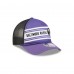 Бейсболка Baltimore Ravens New Era Purple Linear A-Frame 9FORTY