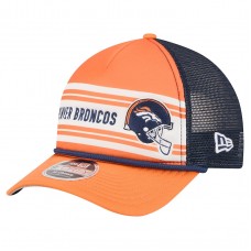 Бейсболка Denver Broncos New Era Orange Linear A-Frame 9FORTY