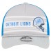 Бейсболка Detroit Lions New Era Gray Linear A-Frame 9FORTY